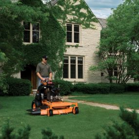 Keep your lawn neatly trimmed with lawn mowing services from Mighty Oak Landscaping Inc. Our skilled team ensures your grass is cut to the perfect height, providing a clean and attractive appearance. Trust us for regular and precise lawn mowing that keeps your yard looking its best.