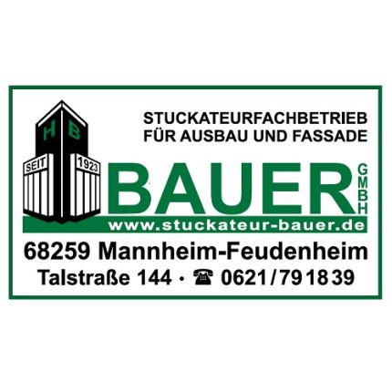 Logo from Bauer GmbH Stuckateurfachbetrieb für Ausbau und Fassade