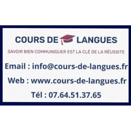 Logo da Cours de langues