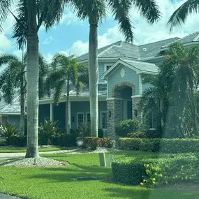 We painted the exterior of this house in Marco Island