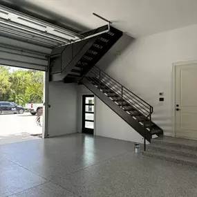 Epoxy flooring and stairs