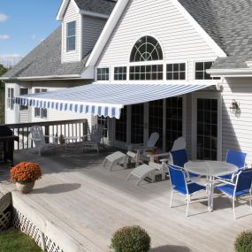 Prepare for the beautiful summers and either stay protected from the heat, or soak up the sun with the easy motorized control at the touch of a button. Our team at Budget Blinds of North Raleigh and Wake Forest would love to help you transform your patio!