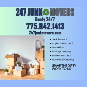 247 junk movers services