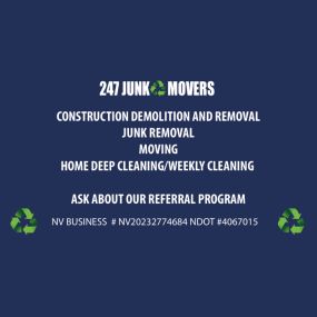 247 junk movers services