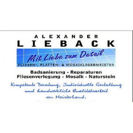 Logo od Alexander Lieback Fliesenleger Meisterbetrieb