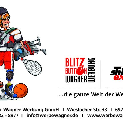 Logo von Blitz Button + Wagner Werbung