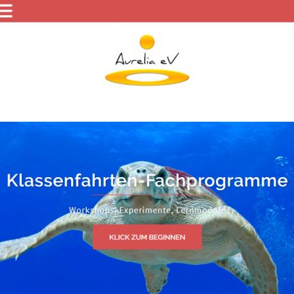 Logo fra Aurelia e.V. Klassenfahrten-Programme