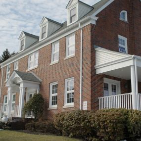 Side view of Evergreen Court, a Christian Health Community