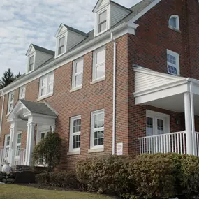 Side view of Evergreen Court, a Christian Health Community