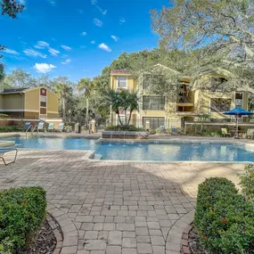 Building Exterior with Pool View