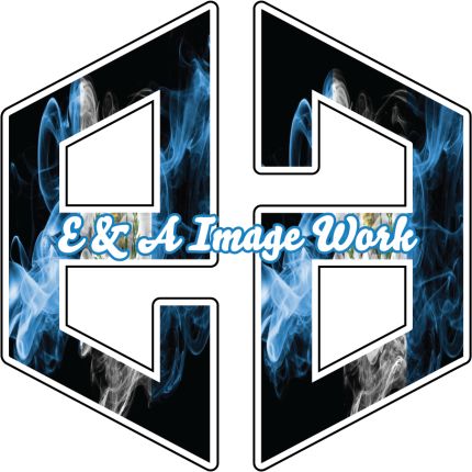 Logotipo de E AND A IMAGE WORK