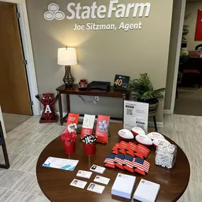 We love when our customers drop in for a visit. Come see us and grab some State Farm swag!