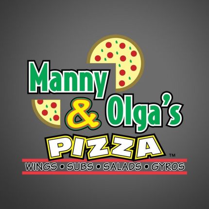 Logo fra Manny & Olga's Pizza