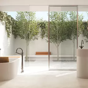 Experience pure euphoria with an oasis bathroom