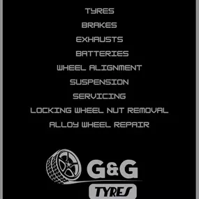 G&G Tyres | Stowbridge Tyres