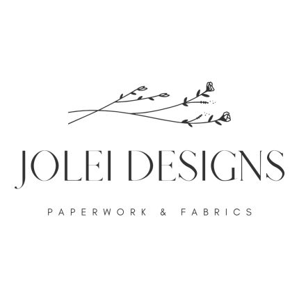 Logotyp från JOLEI DESIGNS – Paperworks & Fabrics