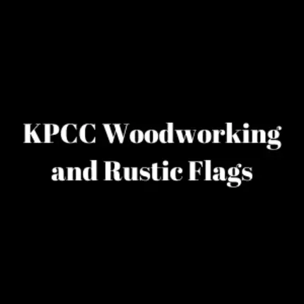 Logotyp från KPCC Woodworking and Rustic Flags