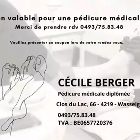 Bild von Cécile Berger pédicure médicale à domicile et au cabinet