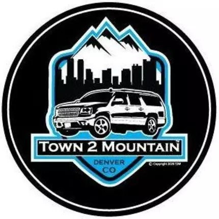 Logo from Town to Mountain Express Denver Airport Shuttle