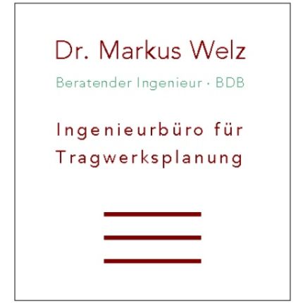 Logotyp från Dr. Markus Welz Ingenieurbüro für Tragwerksplanung