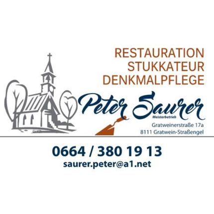 Logo van Saurer Peter - Trockenausbau & Stuckateur