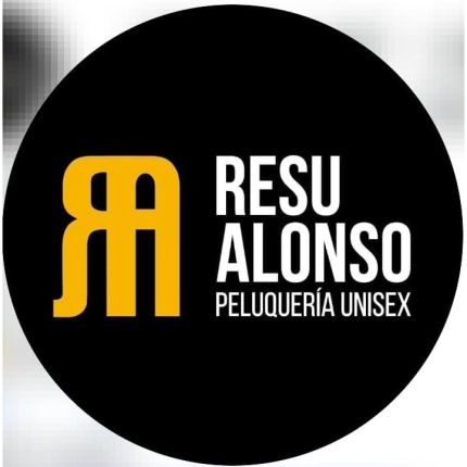 Logótipo de Peluquería Resu Alonso