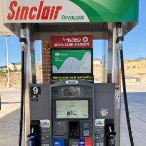 Sinclair gas pump