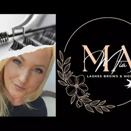 Logo fra mia Lashes Brows & More