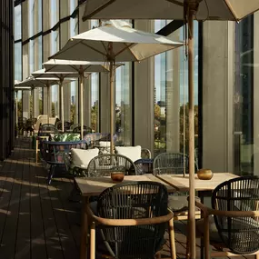 The Cloud One Hotel Düsseldorf-KöBogen - Terrace