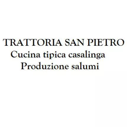 Logótipo de Trattoria San Pietro