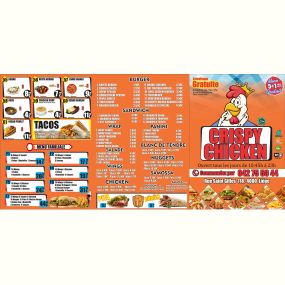 menu 1 crispy chicken