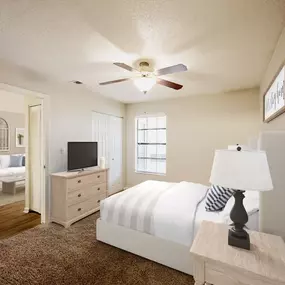 Cozy bedroom