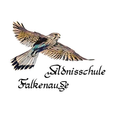 Logotyp från Wildnisschule Falkenauge