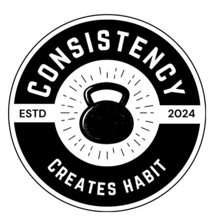 Λογότυπο από Consistency creates habit