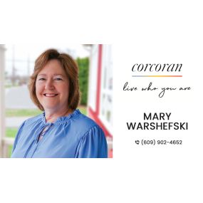 Mary Warshefski, Realtor
Two Route 31 South
Pennington, NJ 08534
(609) 902-4652