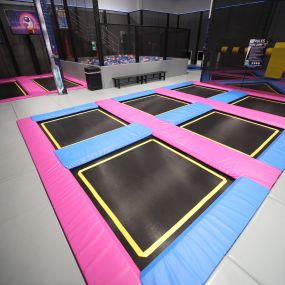 Open Trampoline area