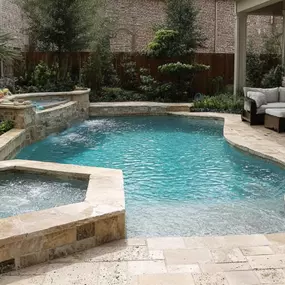 We design and build pool and spa combos. Contact us to learn more.