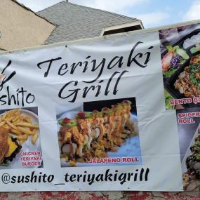 Sushito Teriyaki Grill -  billboard