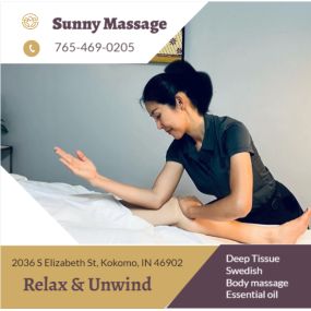 Massage techniques are commonly applied with hands, fingers, 
elbows, knees, forearms, feet, or a device. 
The purpose of massage is generally for the treatment of 
body stress or pain.