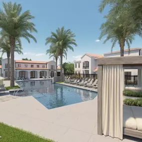 Rendering of the pool