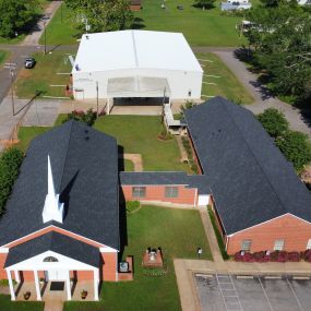 Mount Enterprise FBC Metal & Shingle Roof Replacement. Atlas StormMaster Shake Impact resistant shingle in black with 3M ScotchGard Protector. 150MPH wind warranty!