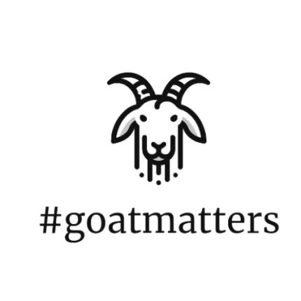 Logo von #goatmatters