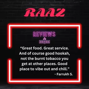 Thank you to our wonderful customers for your ongoing support! We're especially grateful for the fantastic feedback from Farrukh. Your kind words motivate us to keep making every visit unforgettable!