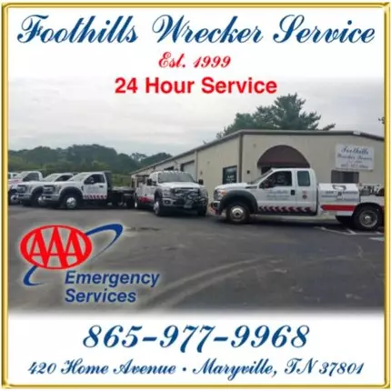 Logo od Foothills Wrecker Service