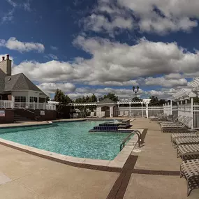 Swimming Pool With Relaxing Sundecks at Brandywine Apartments, West Bloomfield, 48322