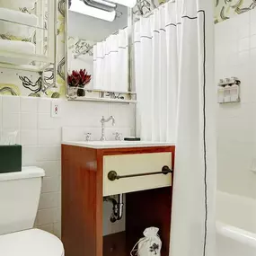 Guest room bath