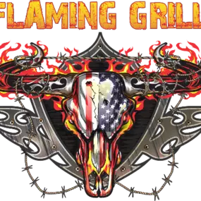 Bild von Flaming Grill Barbecue