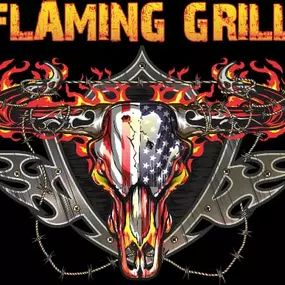 Bild von Flaming Grill Barbecue