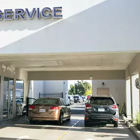 Elk Grove Subaru Dealership service bay serving Sacramento