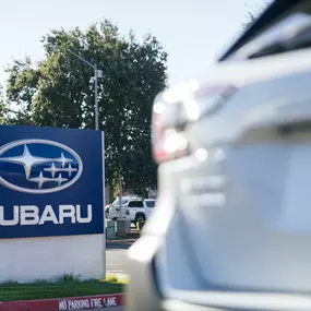 Elk Grove Subaru Dealership sign serving Sacramento